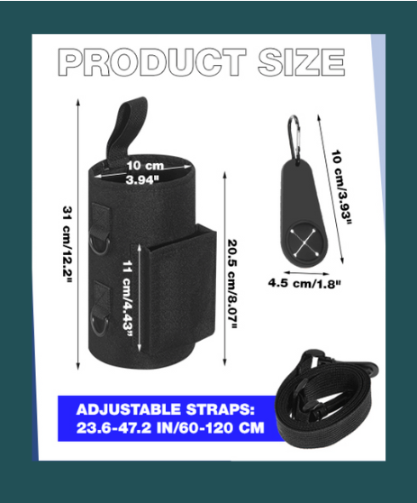 BODYGLOW™ MAGNETIC BOTTLE GYM BAG